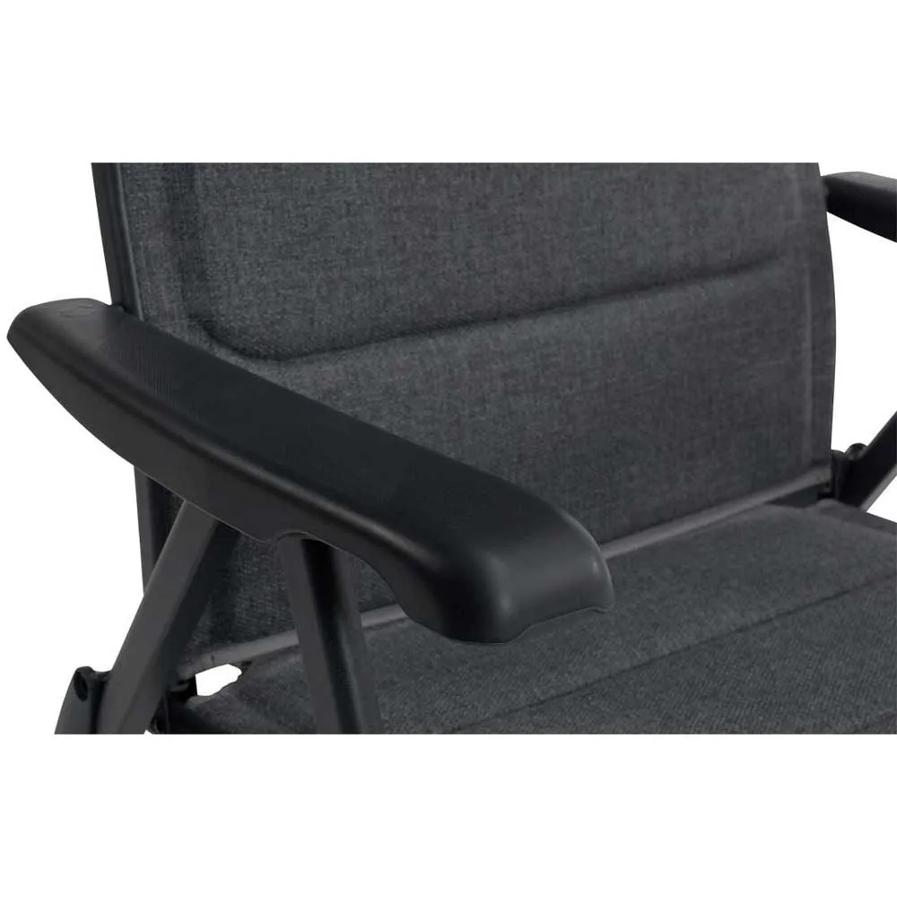 Outwell Clements Stuhl, Black / grey, 74 x 77 x 121cm Outwell Clements Stuhl, Black / grey, 74 x 77 x 121cm