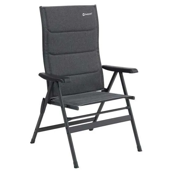 Outwell Clements Stuhl, Black / grey, 74 x 77 x 121cm Outwell Clements Stuhl, Black / grey, 74 x 77 x 121cm