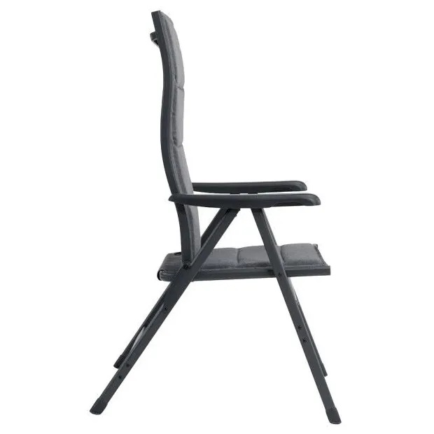 Outwell Clements Stuhl, Black / grey, 74 x 77 x 121cm Outwell Clements Stuhl, Black / grey, 74 x 77 x 121cm