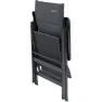 Outwell Clements Stuhl, Black / grey, 74 x 77 x 121cm