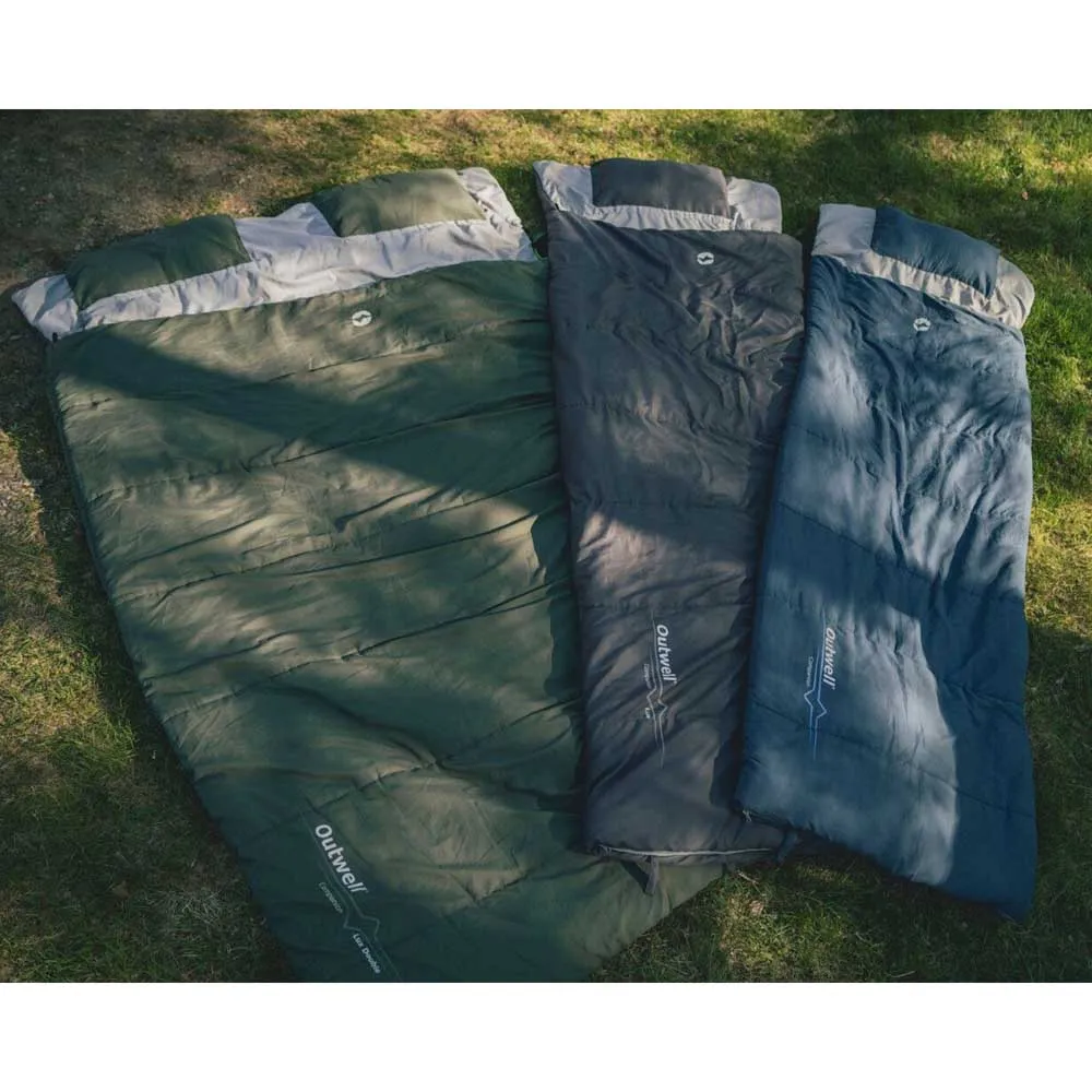 Outwell Companion Lux Double Schlafsack, Green, Left Zipper Outwell Companion Lux Double Schlafsack, Green, Left Zipper