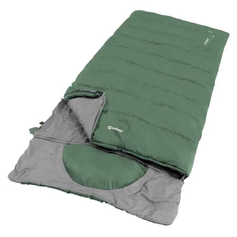 Outwell Contour Lux Xl Schlafsack, Green, Left Zipper Outwell Contour Lux Xl Schlafsack, Green, Left Zipper