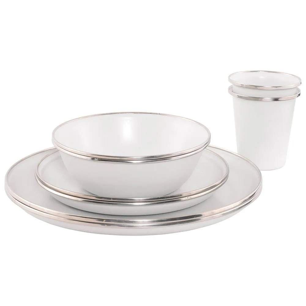 Outwell Delight 2 Pax Besteckset, White, One Size Outwell Delight 2 Pax Besteckset, White, One Size