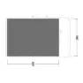 Outwell Denver/colorado 6 Air Schützender Fußabdruck, Black / grey, 495 x 360cm