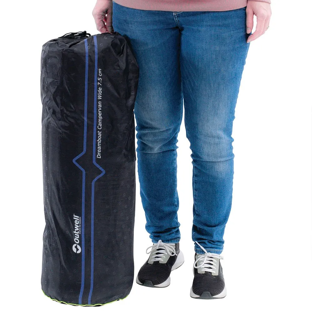 Outwell Dreamboat Campervan Wide Luftmatratze, Night blue, 190 x 150 x 7.5cm Outwell Dreamboat Campervan Wide Luftmatratze, Night blue, 190 x 150 x 7.5cm