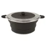 Outwell Faltbarer Topf Mit Deckel, Midnight black, One Size