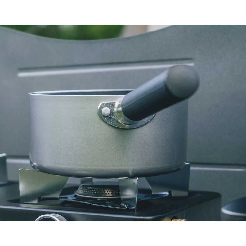 Outwell Feast Ceramic 1.5l Stieltopf, Silver, One Size Outwell Feast Ceramic 1.5l Stieltopf, Silver, One Size