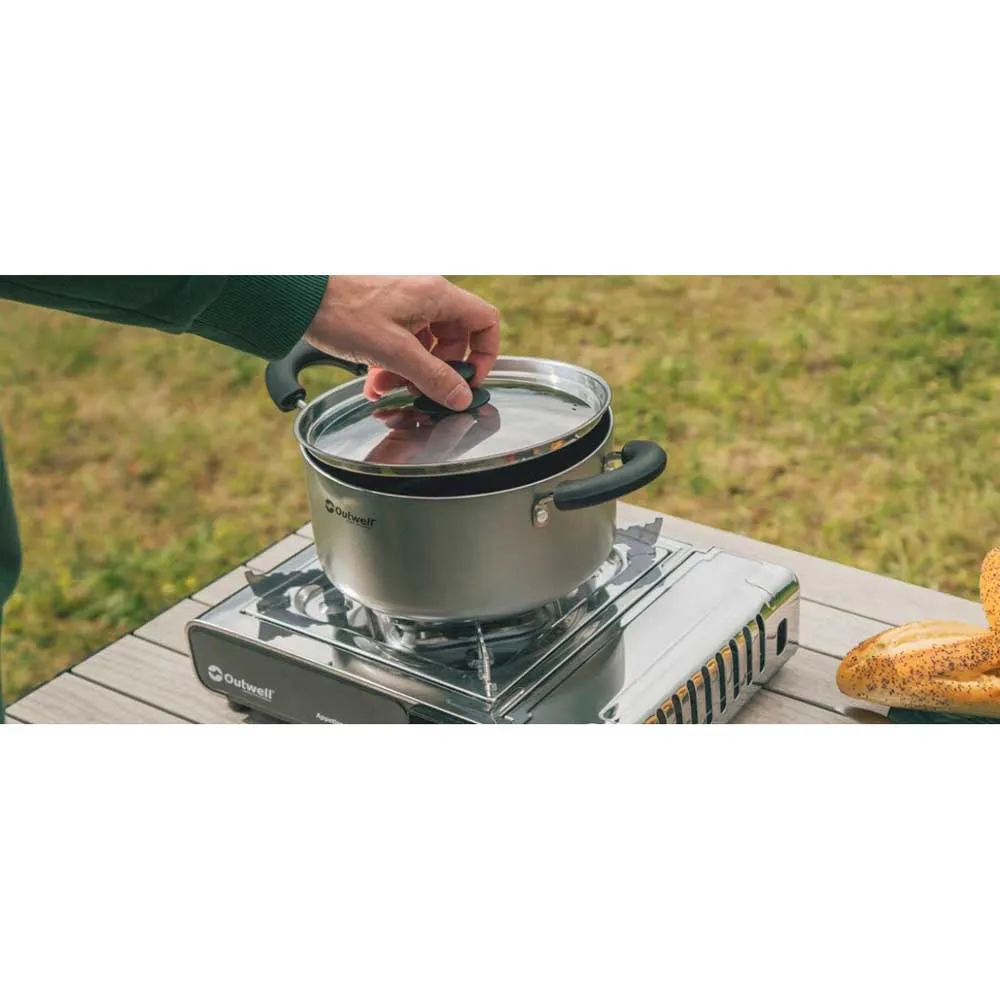 Outwell Feast Ceramic 3l Topf, Silver, One Size Outwell Feast Ceramic 3l Topf, Silver, One Size