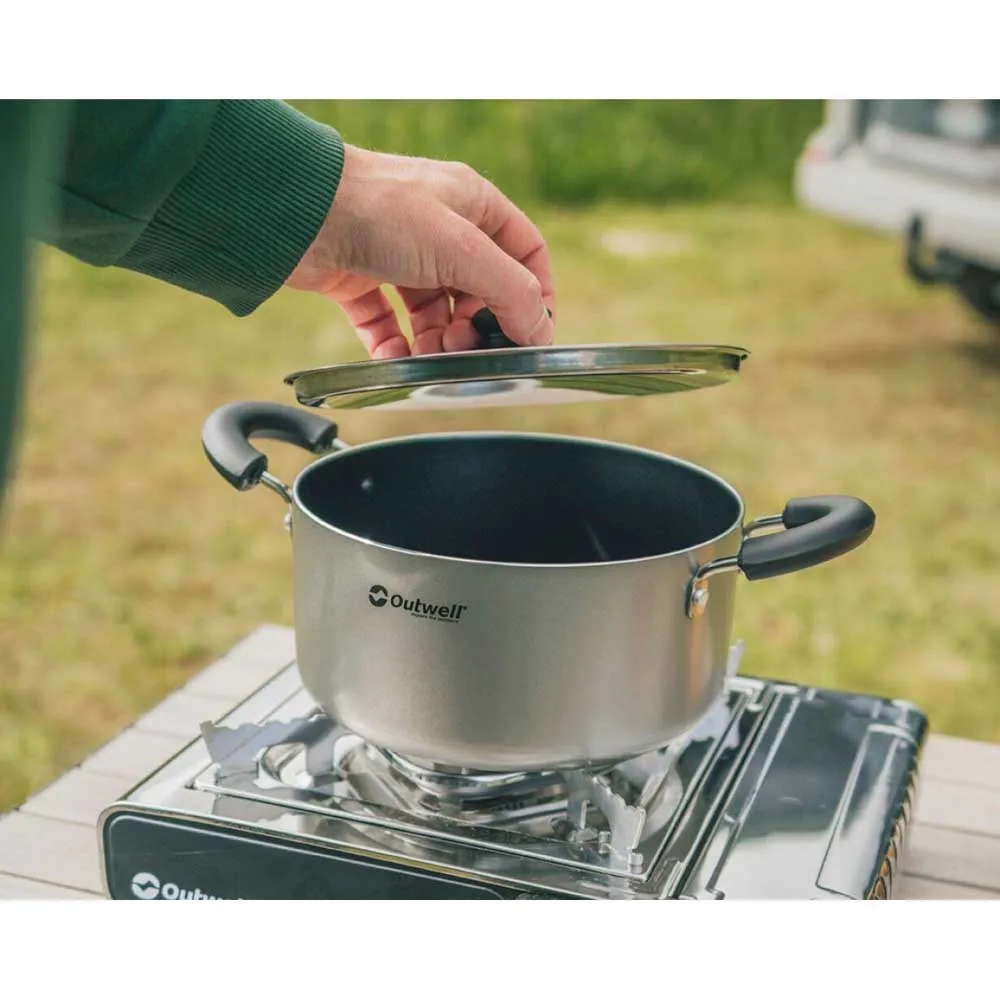 Outwell Feast Ceramic 3l Topf, Silver, One Size Outwell Feast Ceramic 3l Topf, Silver, One Size