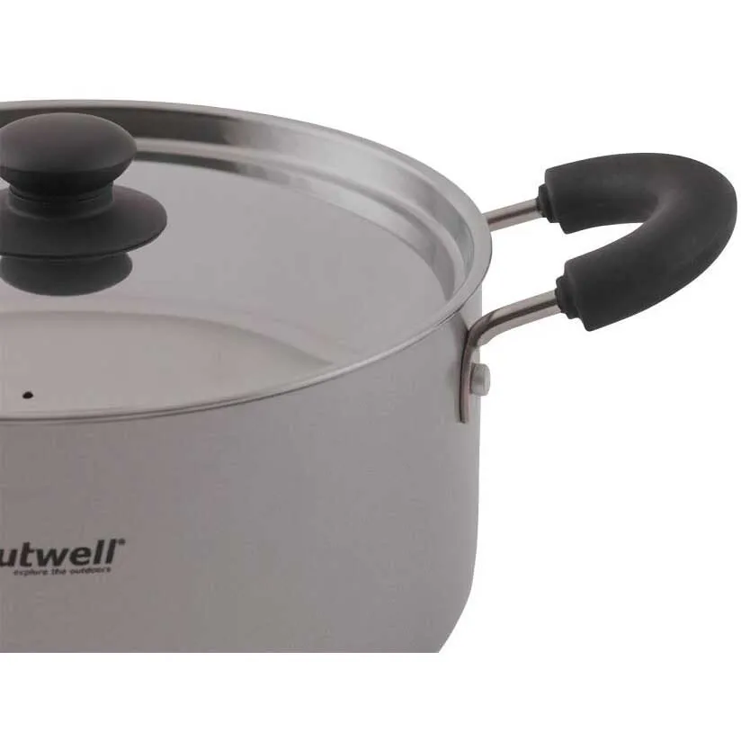 Outwell Feast Ceramic 3l Topf, Silver, One Size Outwell Feast Ceramic 3l Topf, Silver, One Size