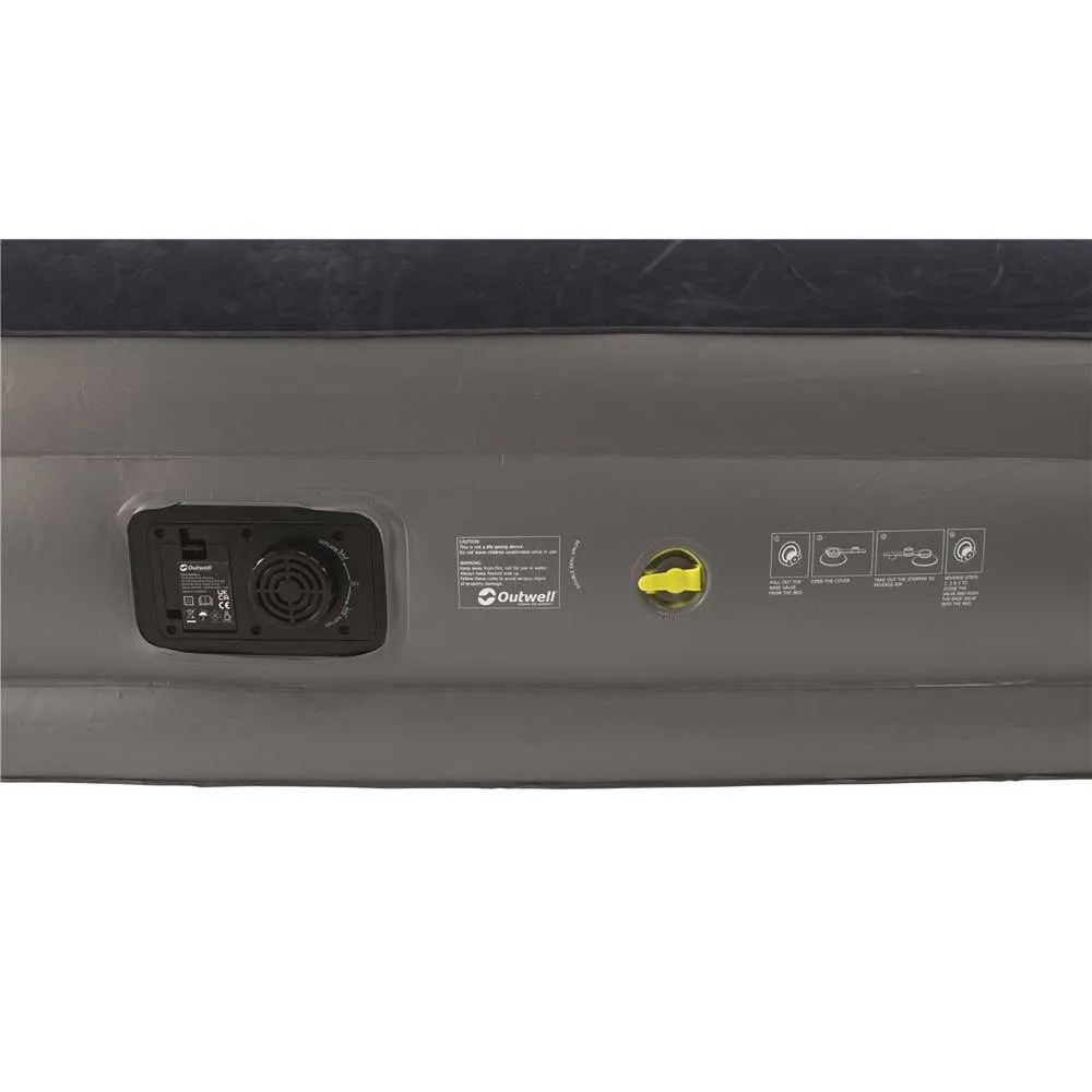 Outwell Flock Superior Double Luftmatratze, Black, 195 x 160 x 45cm Outwell Flock Superior Double Luftmatratze, Black, 195 x 160 x 45cm