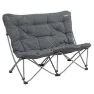 Outwell Fremont Lake Sofa, Black / grey, 126 x 77 x 92cm