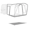 Outwell Fresno Schützender Fußabdruck, Black / grey, 140 x 300cm