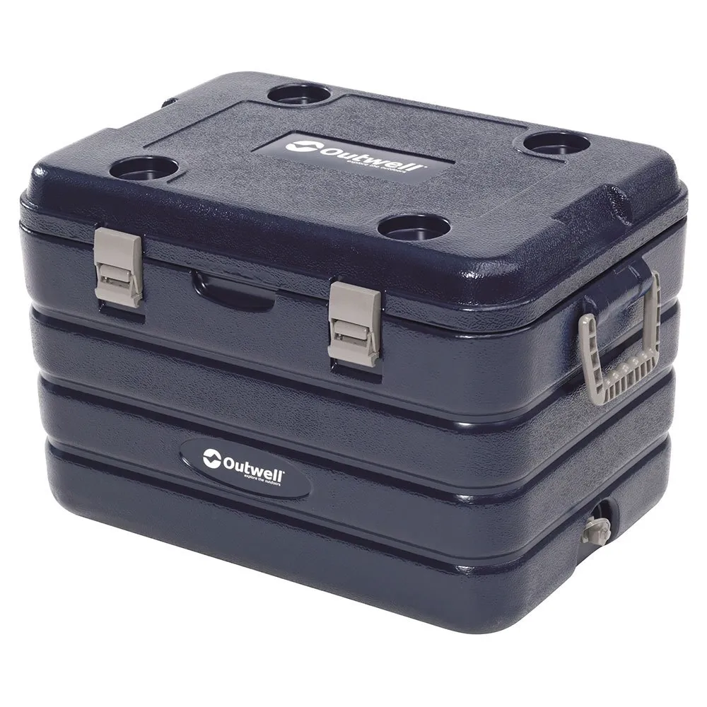 Outwell Fulmar 60l Steife Tragbare Kühlbox, Blue, One Size Outwell Fulmar 60l Steife Tragbare Kühlbox, Blue, One Size