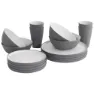 Outwell Gala 4 Pax Geschirrset, Grey mist, One Size