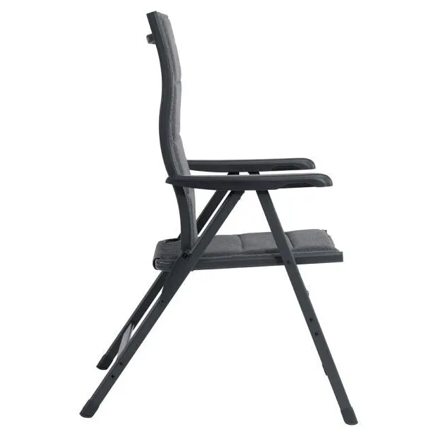 Outwell Helena Stuhl, Black / grey, 64 x 76 x 112cm Outwell Helena Stuhl, Black / grey, 64 x 76 x 112cm