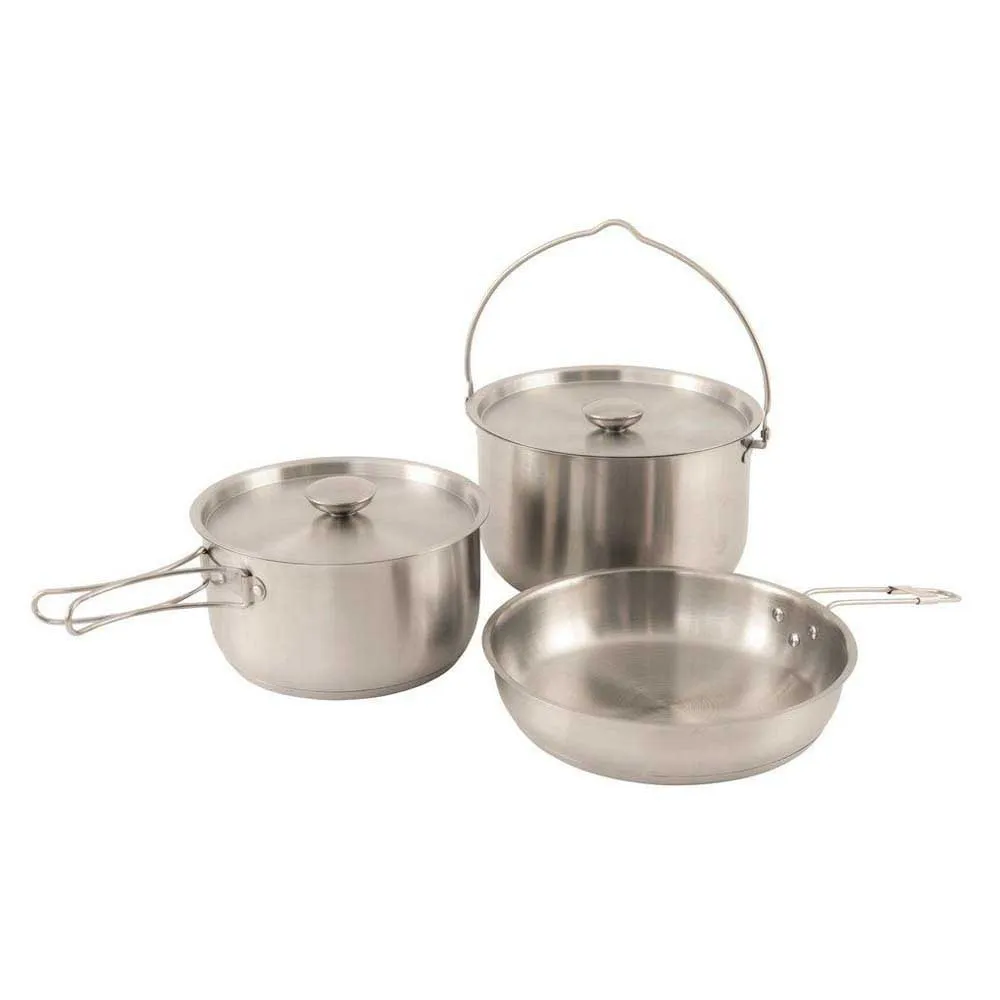 Outwell Inox Super M Pfannenset Outwell Inox Super M Pfannenset
