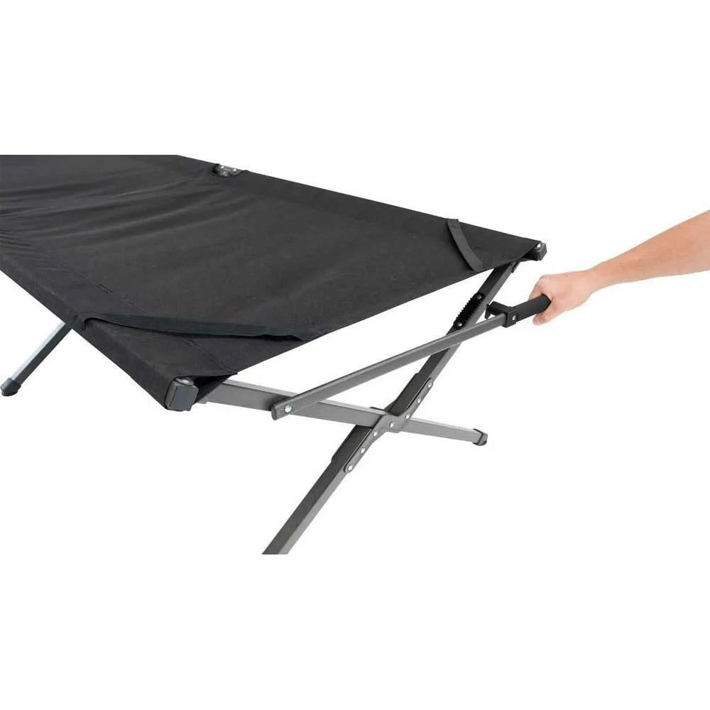 Outwell Laguna Hills L Klappbett, Black, 80 x 202 x 48cm Outwell Laguna Hills L Klappbett, Black, 80 x 202 x 48cm