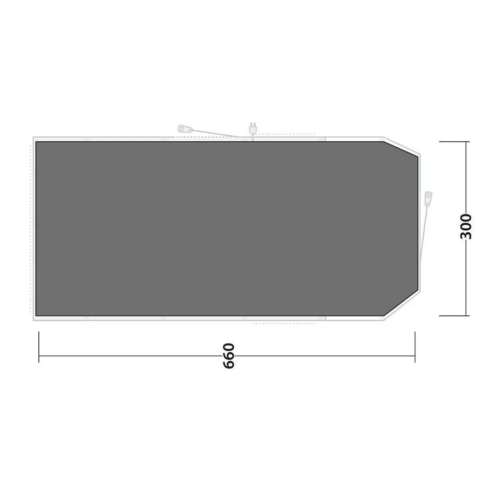 Outwell Lux Phoenix 5 Schützender Fußabdruck, Black / grey, 660 x 300cm Outwell Lux Phoenix 5 Schützender Fußabdruck, Black / grey, 660 x 300cm