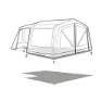 Outwell Maryland/virginia 5 Air Schützender Fußabdruck, Black / grey, 490 x 420cm