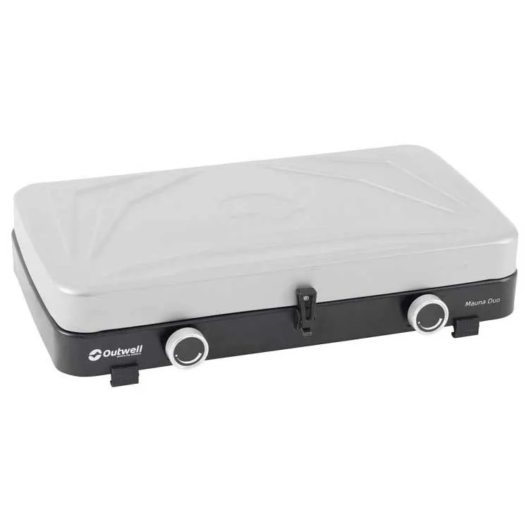 Outwell Mauna Duo Gaskocher Campingküche, Silver grey, One Size Outwell Mauna Duo Gaskocher Campingküche, Silver grey, One Size