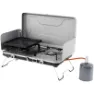Outwell Merapi Pro Duo Deluxe Gaskocher Campingküche, Silver grey, One Size