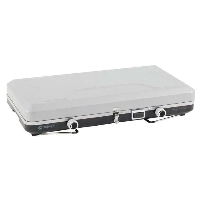 Outwell Merapi Pro Duo Gaskocher Campingküche, Silver grey, One Size Outwell Merapi Pro Duo Gaskocher Campingküche, Silver grey, One Size