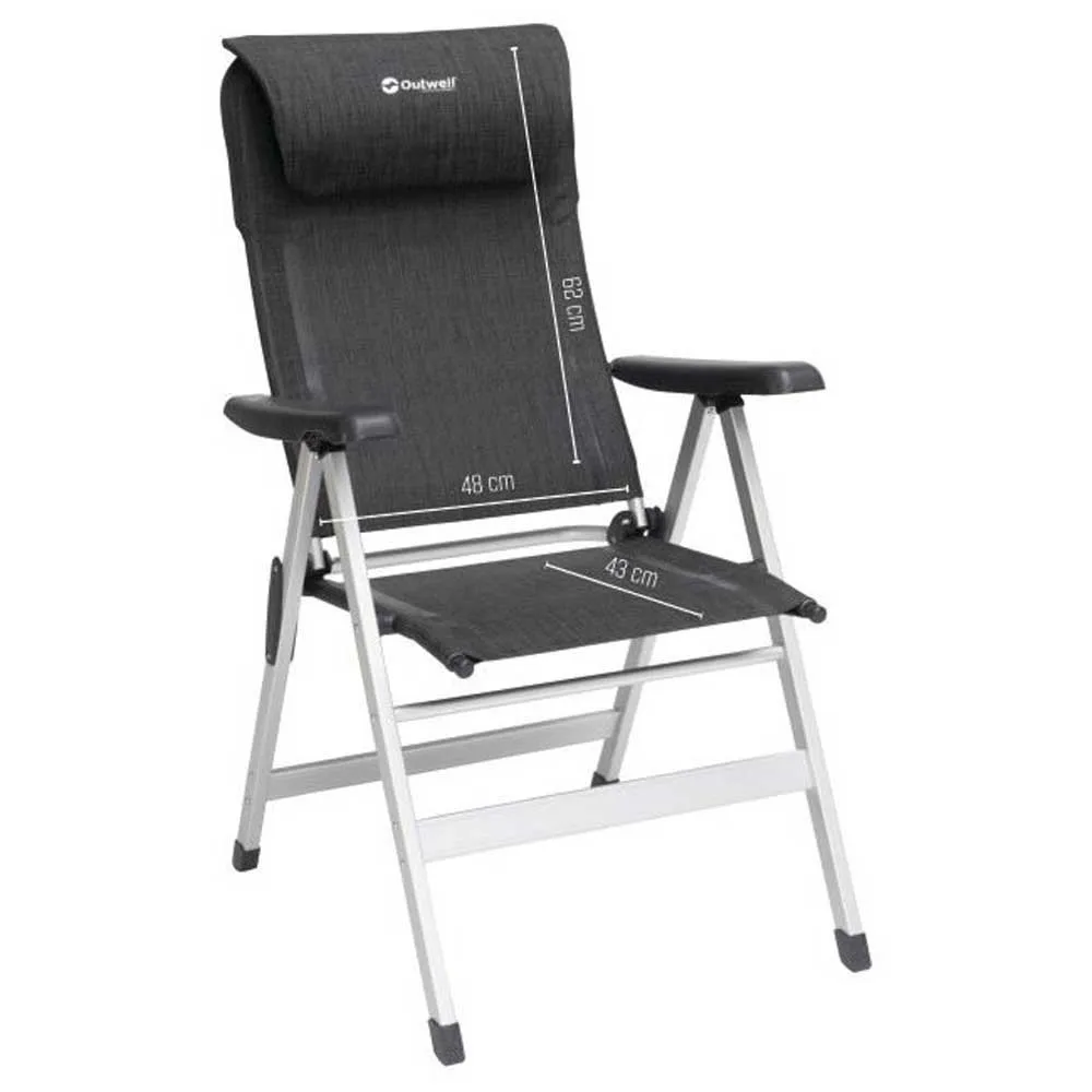 Outwell Milton Sessel, Black, One Size Outwell Milton Sessel, Black, One Size