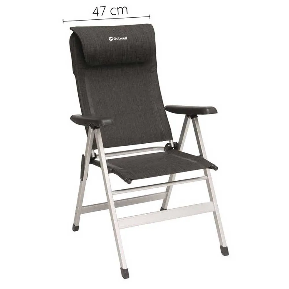 Outwell Milton Sessel, Black, One Size Outwell Milton Sessel, Black, One Size