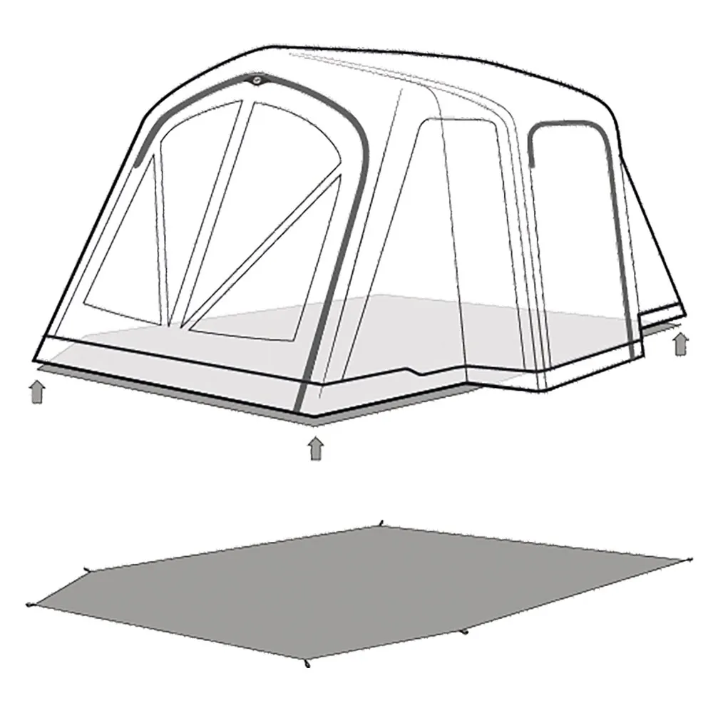 Outwell Montana 4 Air Schützender Fußabdruck Outwell Montana 4 Air Schützender Fußabdruck