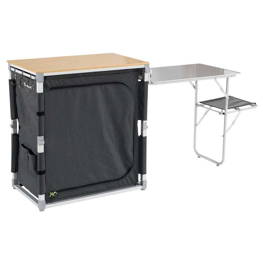 Outwell Padres Aufbewahrungseinheit Mit Beistelltisch, Shadow grey, One Size Outwell Padres Aufbewahrungseinheit Mit Beistelltisch, Shadow grey, One Size