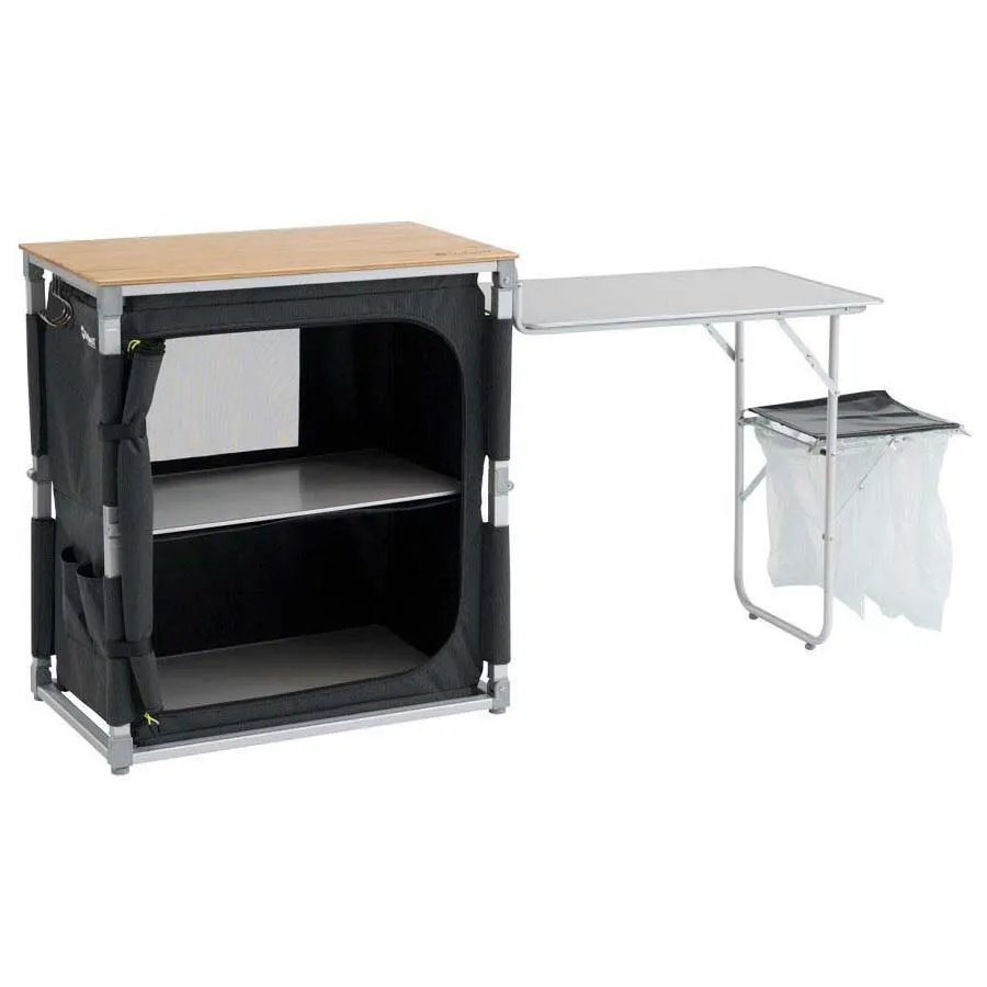 Outwell Padres Aufbewahrungseinheit Mit Beistelltisch, Shadow grey, One Size Outwell Padres Aufbewahrungseinheit Mit Beistelltisch, Shadow grey, One Size