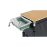 Outwell Padres Aufbewahrungseinheit Mit Beistelltisch, Shadow grey, One Size