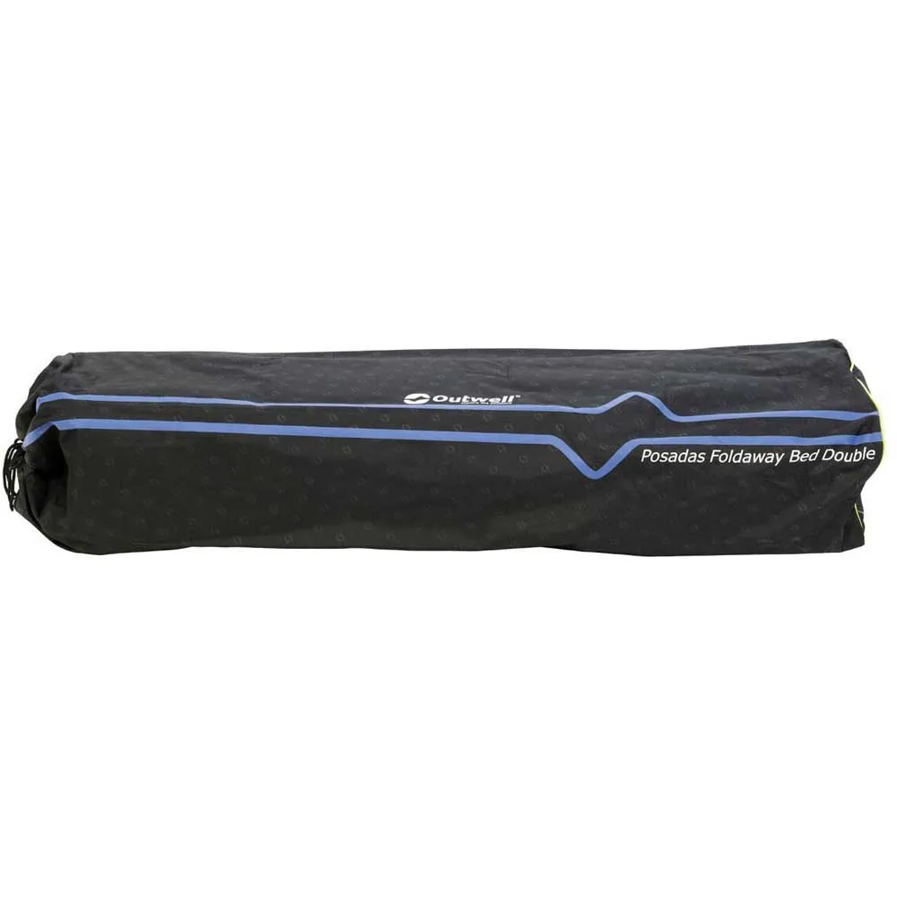 Outwell Posadas Double Klappbett, Black, 132 x 192 x 45cm Outwell Posadas Double Klappbett, Black, 132 x 192 x 45cm