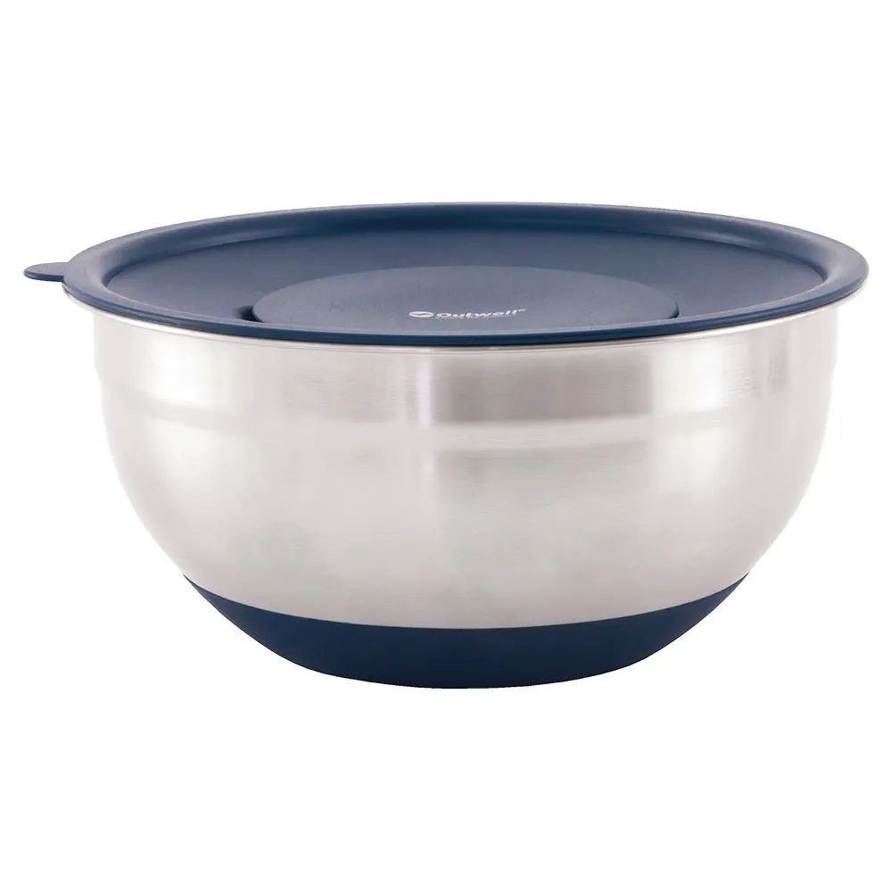 Outwell Salatschüssel Mit Deckel Und Reibe, Blau, EG Outwell Salatschüssel Mit Deckel Und Reibe, Blau, EG