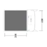 Outwell San Antonio 2 Air Schützender Fußabdruck, Black / grey, 250 x 230cm