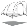 Outwell Sky 4 Schützender Fußabdruck, Black / grey, 375 x 240cm