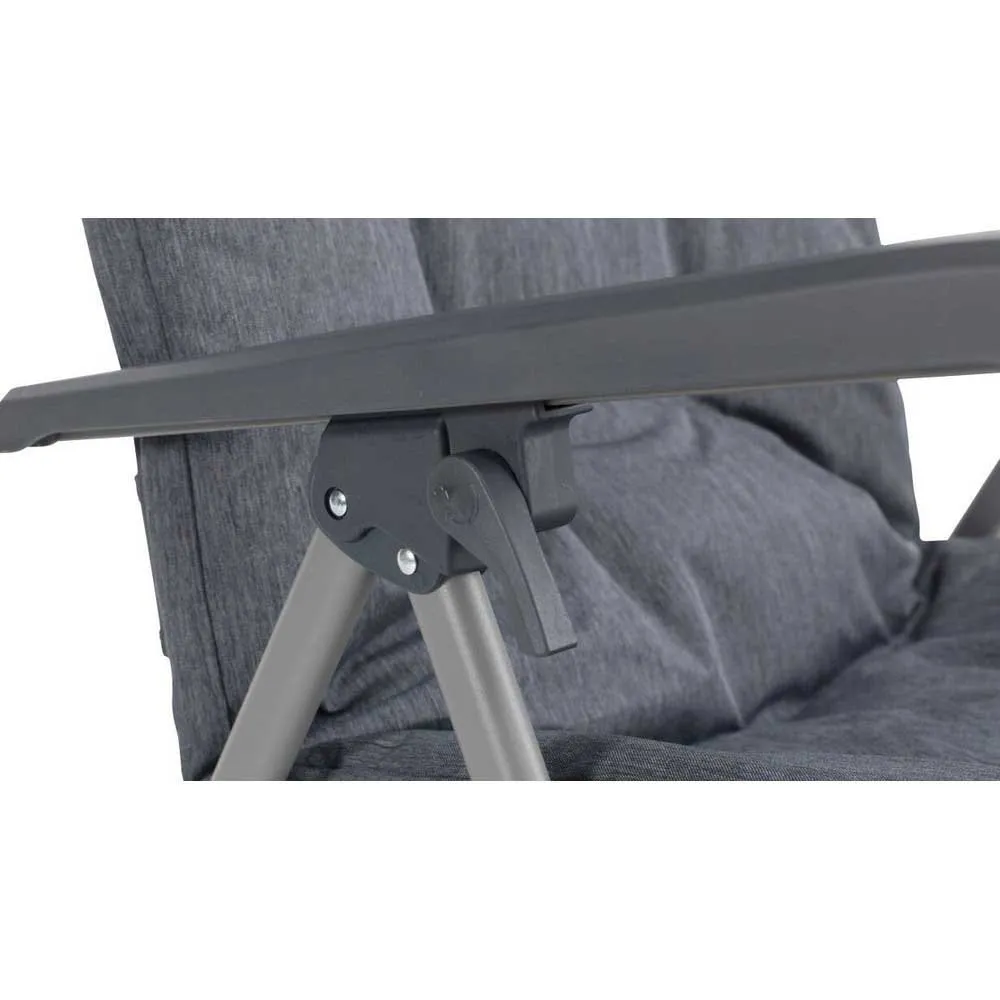 Outwell Torch Lake Chair With Fußstütze, Black / grey, One Size Outwell Torch Lake Chair With Fußstütze, Black / grey, One Size
