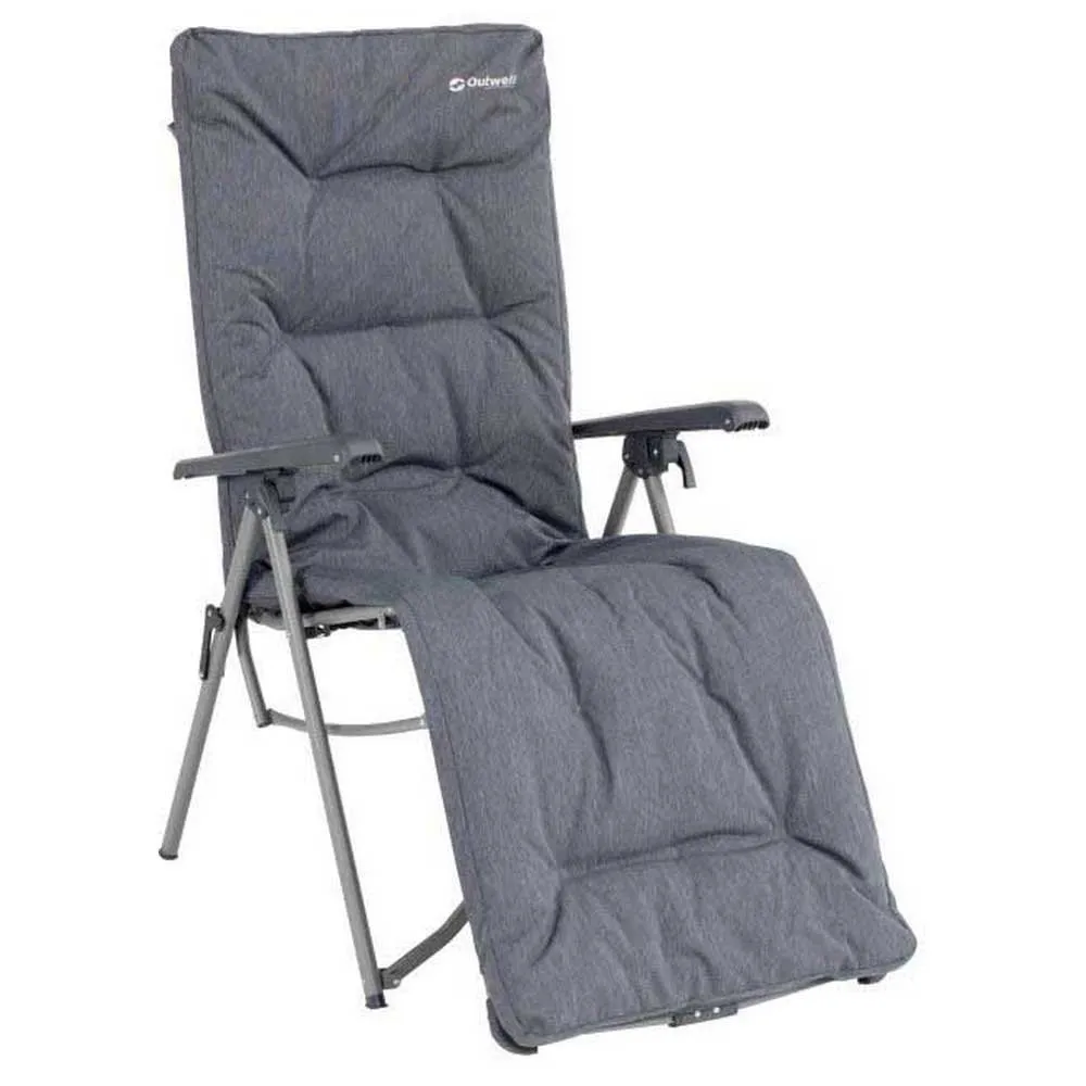 Outwell Torch Lake Chair With Fußstütze, Black / grey, One Size Outwell Torch Lake Chair With Fußstütze, Black / grey, One Size