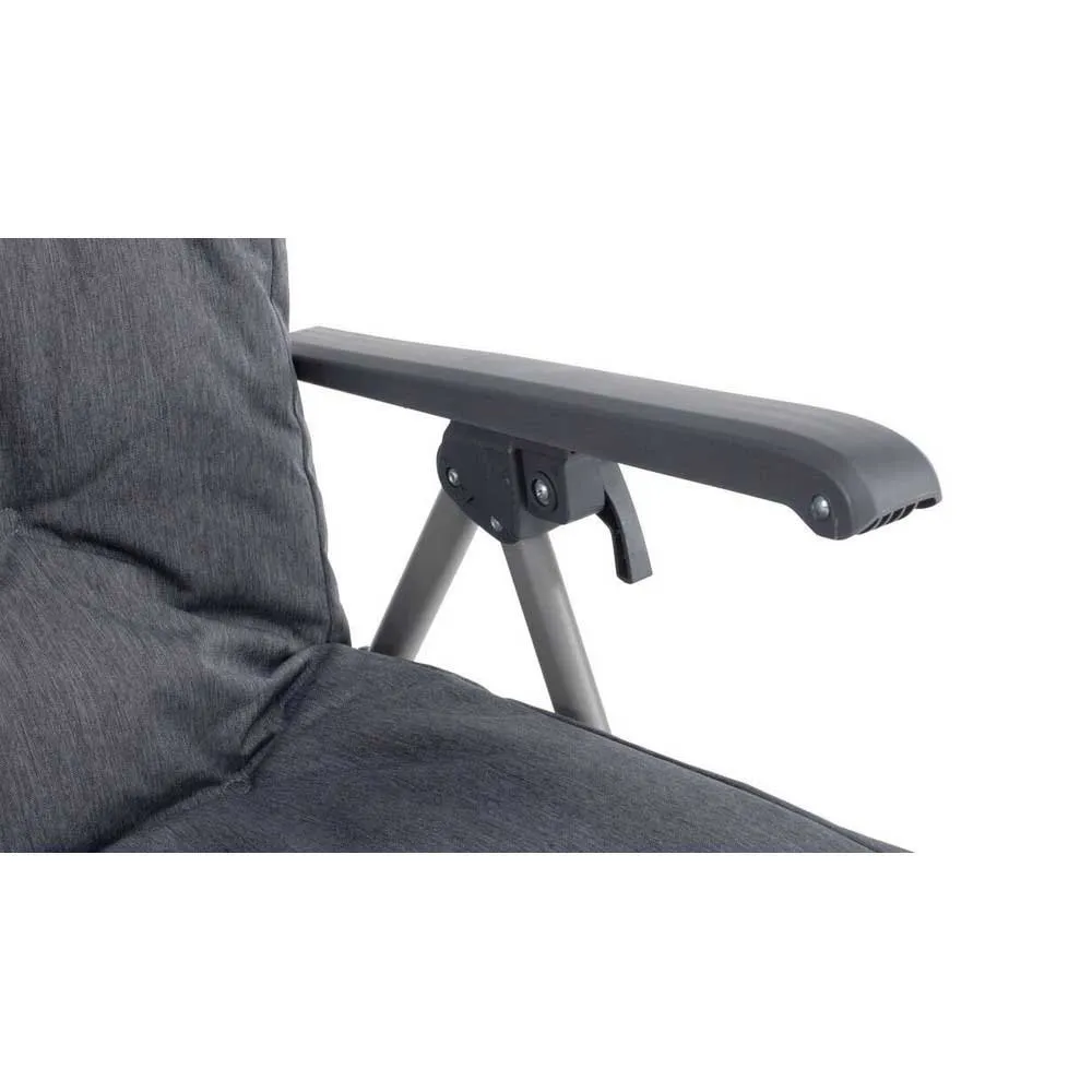 Outwell Torch Lake Chair With Fußstütze, Black / grey, One Size Outwell Torch Lake Chair With Fußstütze, Black / grey, One Size