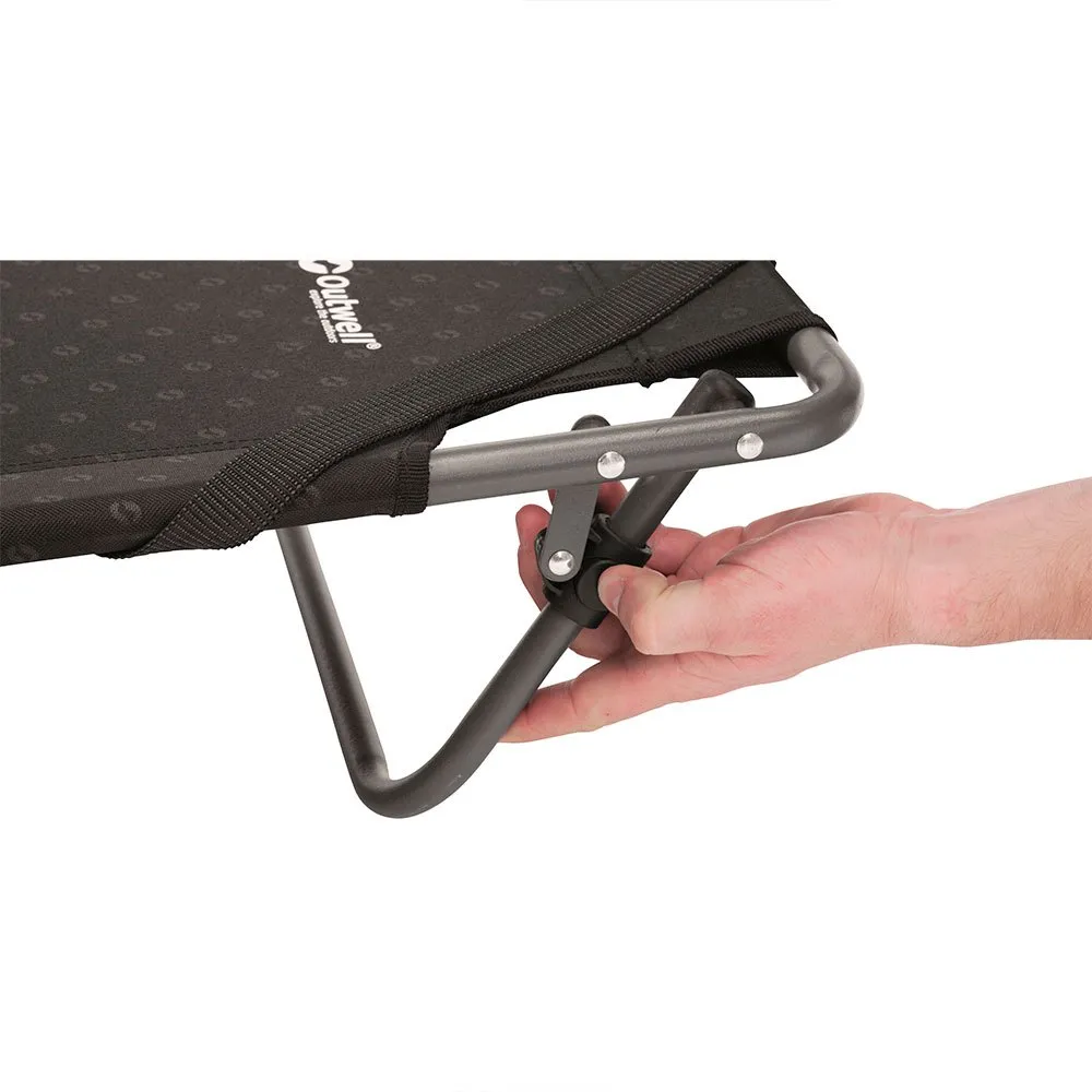 Outwell Tostado Folding Campingbett, Black, 193 x 63 x 22cm Outwell Tostado Folding Campingbett, Black, 193 x 63 x 22cm