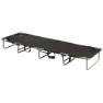 Outwell Tostado Folding Campingbett, Black, 193 x 63 x 22cm