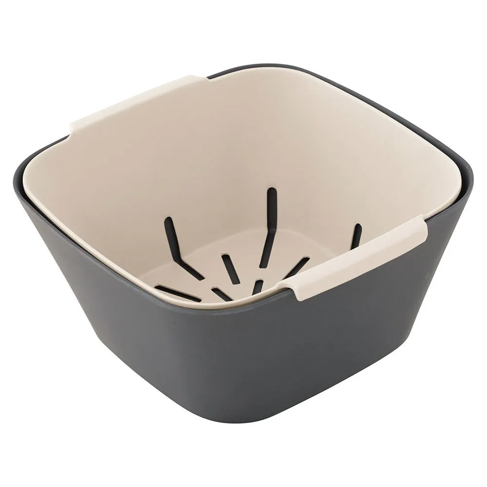 Outwell Tulpen-schüssel & Sieb-set, Grey, One Size Outwell Tulpen-schüssel & Sieb-set, Grey, One Size
