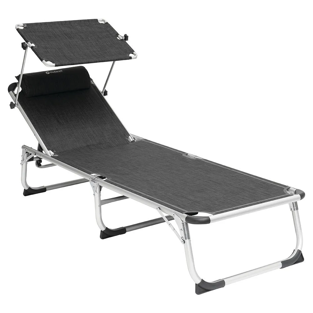 Outwell Victoria Deck Stuhl, Black, One Size