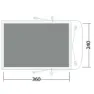 Outwell Wolfburg 380a Teppich, Black / grey, 360 x 240cm