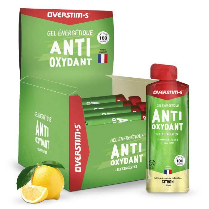 OVERSTIM.s Aox Schachtel Mit Energiegelen Zitrone 34g 36 Einheiten, Multicolor, One Size OVERSTIM.s Aox Schachtel Mit Energiegelen Zitrone 34g 36 Einheiten, Multicolor, One Size