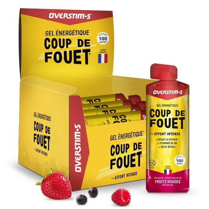 OVERSTIM.s Coup De Fouet Schachtel Mit Energiegelen Beeren 34g 36 Einheiten, Multicolor, One Size