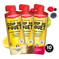 OVERSTIM.s Coup De Fouet Schachtel Mit Energiegels In Verschiedenen Geschmacksrichtungen 34g 10 Einheiten OVERSTIM.s Coup De Fouet Schachtel Mit Energiegels In Verschiedenen Geschmacksrichtungen 34g 10 Einheiten