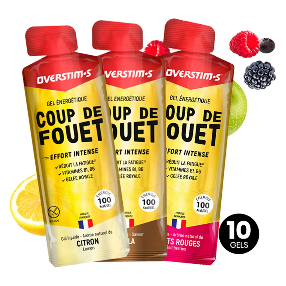 OVERSTIM.s Coup De Fouet Schachtel Mit Energiegels In Verschiedenen Geschmacksrichtungen 34g 10 Einheiten, Multicolor, One Size OVERSTIM.s Coup De Fouet Schachtel Mit Energiegels In Verschiedenen Geschmacksrichtungen 34g 10 Einheiten, Multicolor, One Size