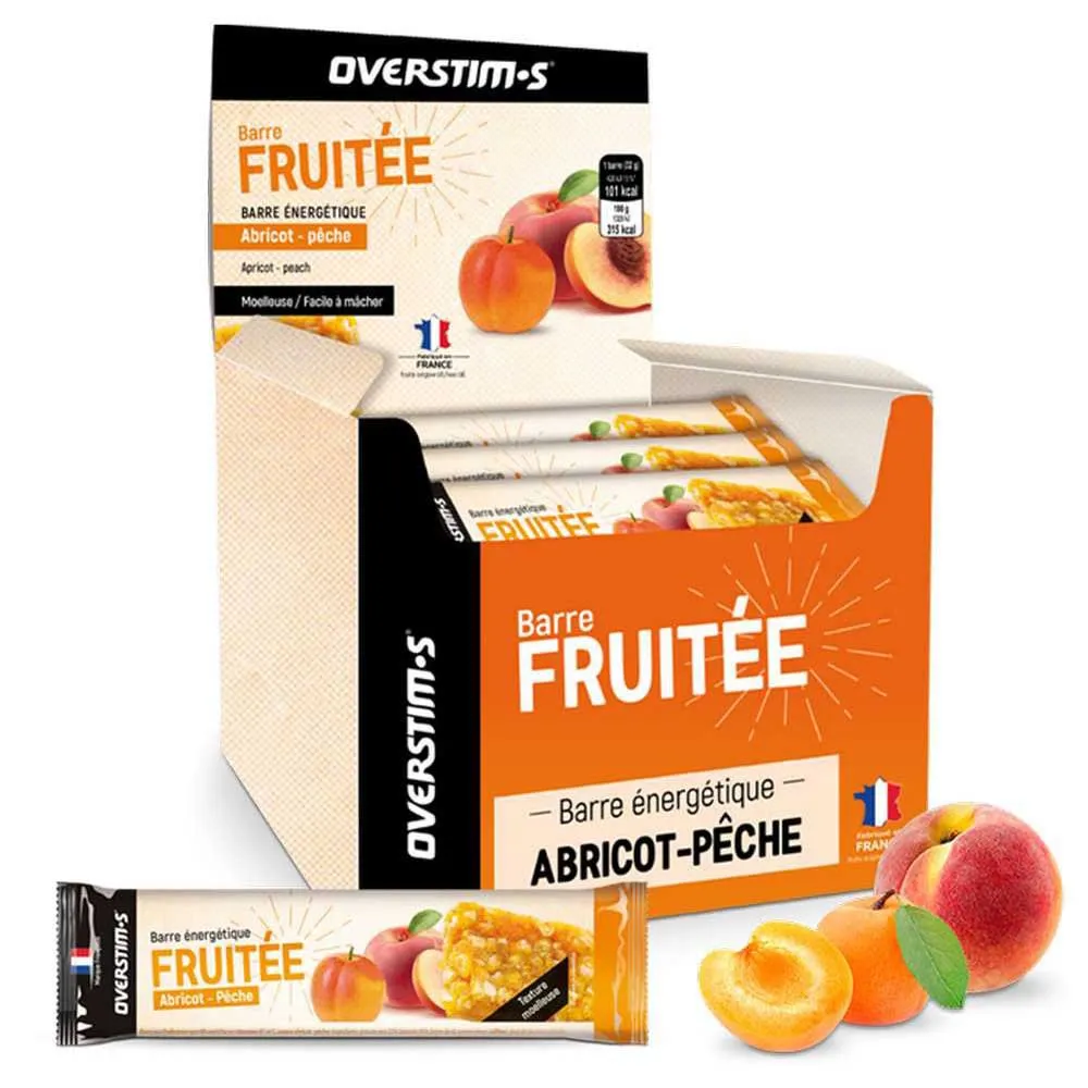 OVERSTIM.s Energie-riegel-box Aprikose Und Pfirsich 30g 35 Einheiten, Orange, One Size OVERSTIM.s Energie-riegel-box Aprikose Und Pfirsich 30g 35 Einheiten, Orange, One Size